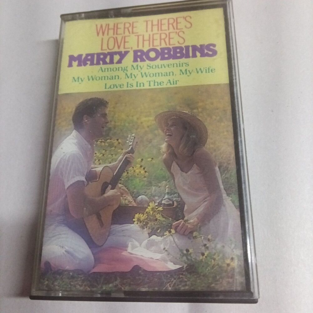 Where There's Love There's Marty Robbins Cassette.  #49